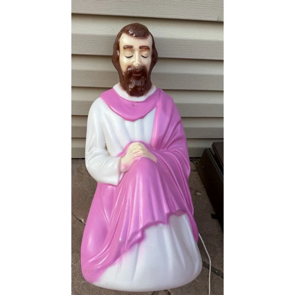 Vtg Empire Plastic Nativity Joseph 27
